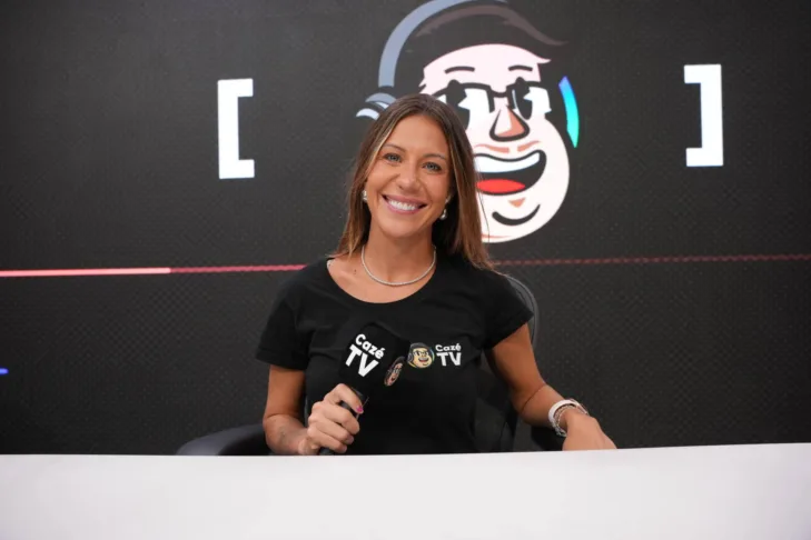 Bárbara Coelho se emociona com choro de Arias após queda do Fluminense: “Você sai daqui maior” Bárbara Coelho se emociona com choro de Arias após queda do Fluminense: “Você sai daqui maior”