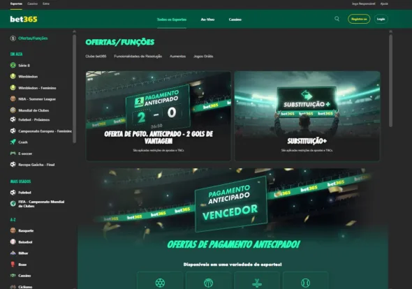 bet365 promoções ofertas