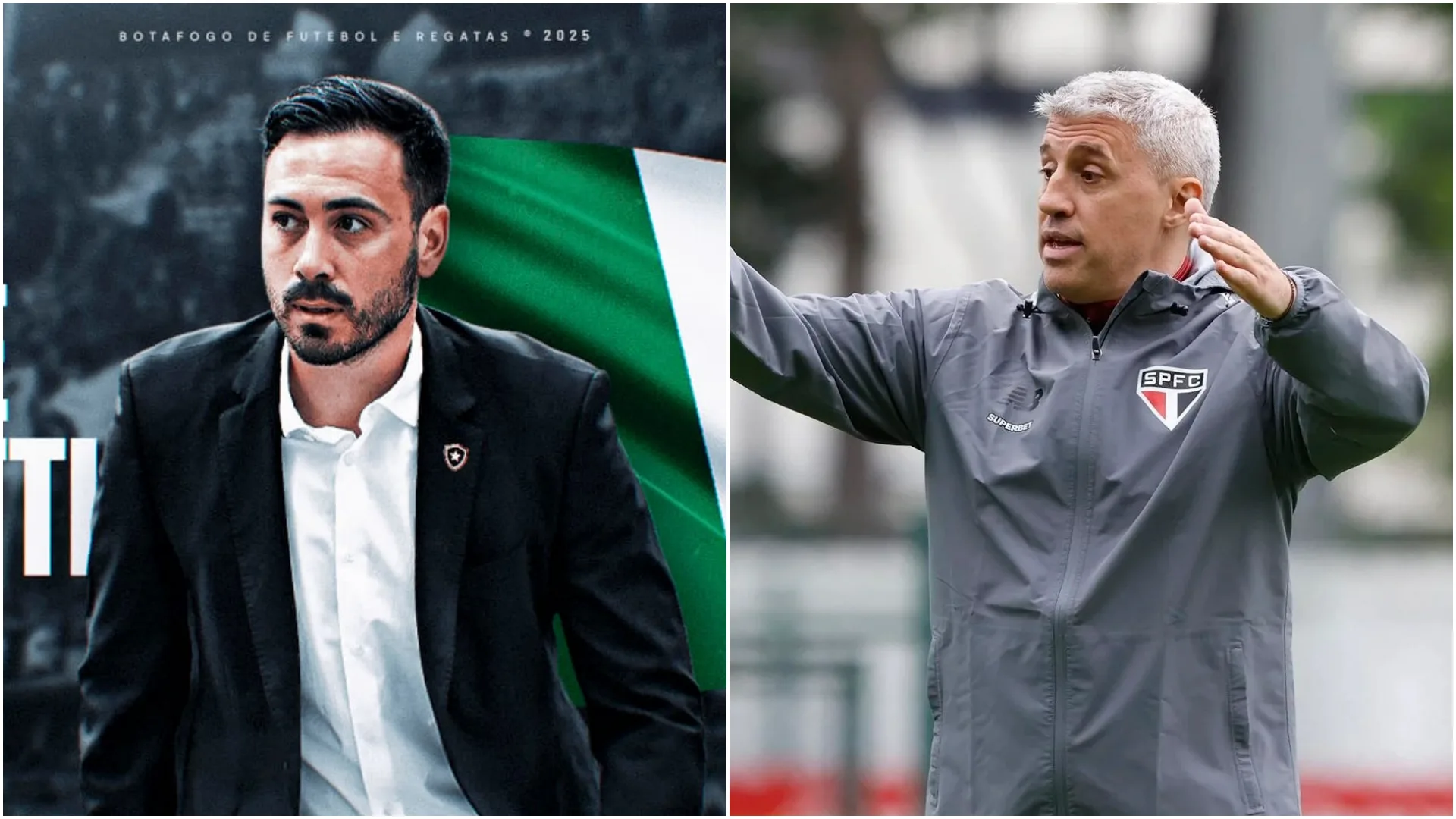 Times do Brasileirão têm mudanças após pausa da competição; Davide Ancelotti no Botafogo, Crespo no São Paulo e mais