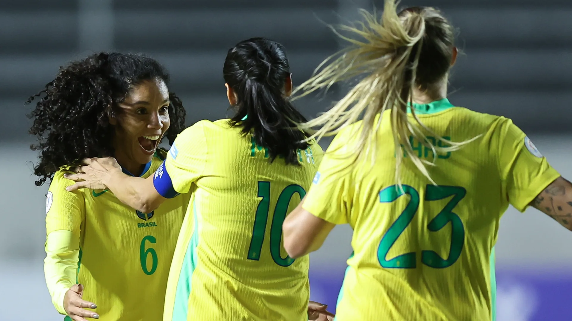 Brasil goleia o Paraguai por 4×1 e garante vaga na semifinal da Copa América Feminina