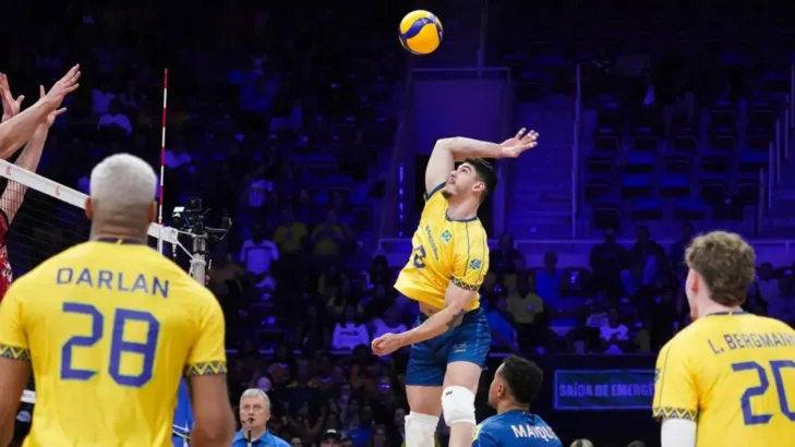 Brasil x Japão na Liga das Nações (VNL): onde assistir, horário e informações do vôlei masculino