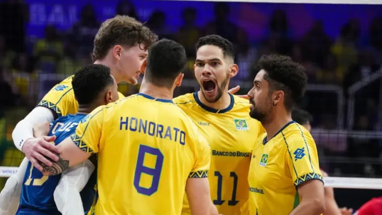 Brasil x Polônia pela semifinal da Liga das Nações (VNL): onde assistir, horário e informações do vôlei masculino