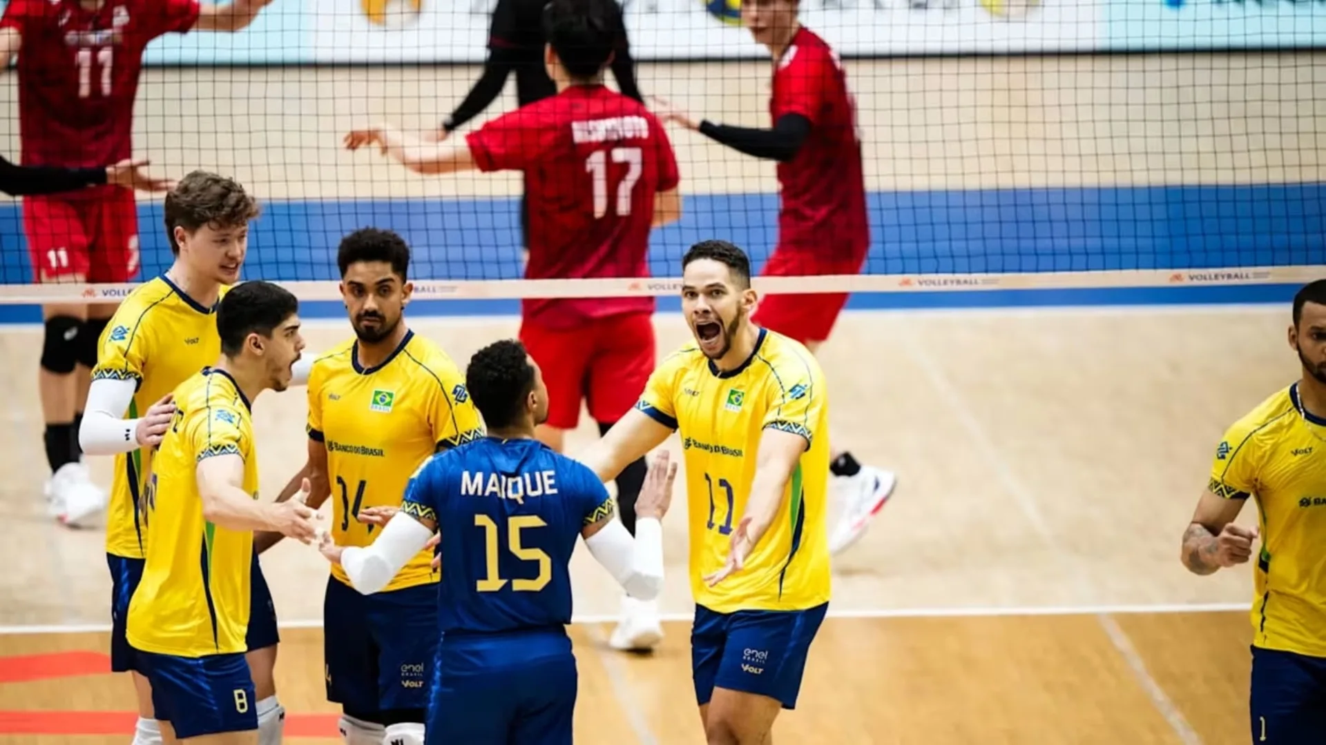 Brasil vence o Japão por 3 a 0 e garante vaga nas quartas de final da VNL