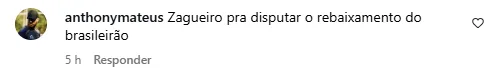 Comentário sobre Léo Duarte