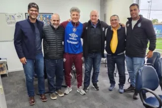 Renato Portaluppi e Felipão juntos