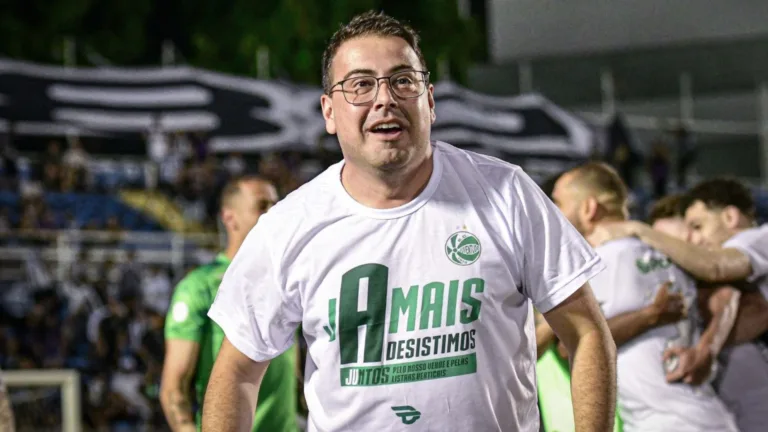 Presidente do Juventude, Fábio Pizzamiglio aponta sondagem do Internacional por Caíque, mas afirma: “Nada oficial”