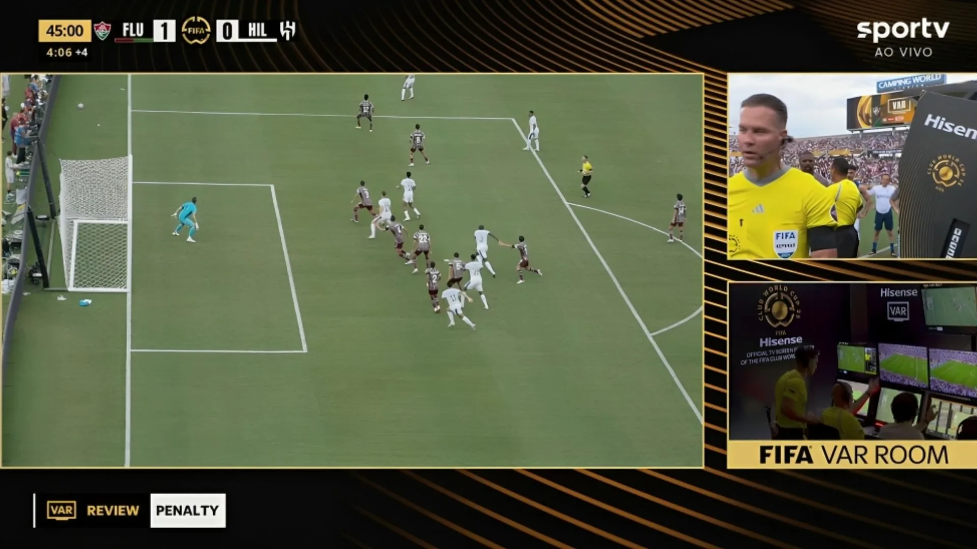 Torcedores detonam Central do Apito após pênalti anulado em Fluminense x Al-Hilal: “Tem que acabar”