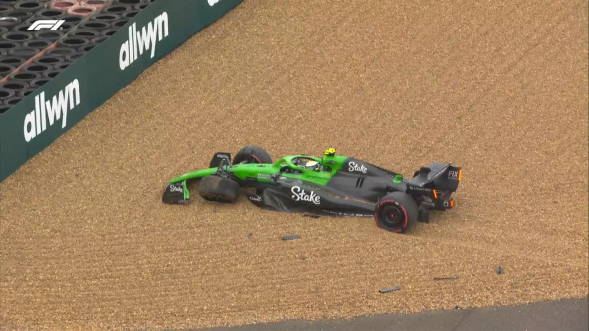 Fórmula 1 hoje: Charles Leclerc lidera TL3 do GP de Silverstone; Bortoleto roda e carro quebra