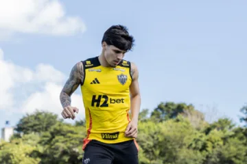 Isaac, do Atlético-MG, aposta em jogo-treino para ganhar chance com Cuca depois de empréstimo