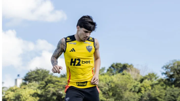 Isaac, do Atlético-MG, aposta em jogo-treino para ganhar chance com Cuca depois de empréstimo Isaac, do Atlético-MG, aposta em jogo-treino para ganhar chance com Cuca depois de empréstimo
