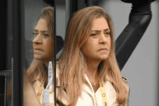 Leila Pereira, presidente do Palmeiras