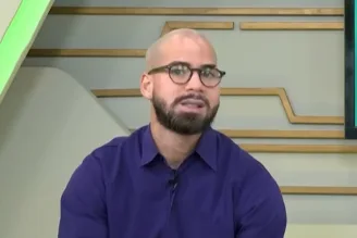 Lucas Pedrosa, comentarista e setorista do Vasco