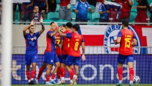 Lucho Rodríguez brilha, Bahia vence Retrô por 3 a 2 e fica em vantagem na Copa do Brasil