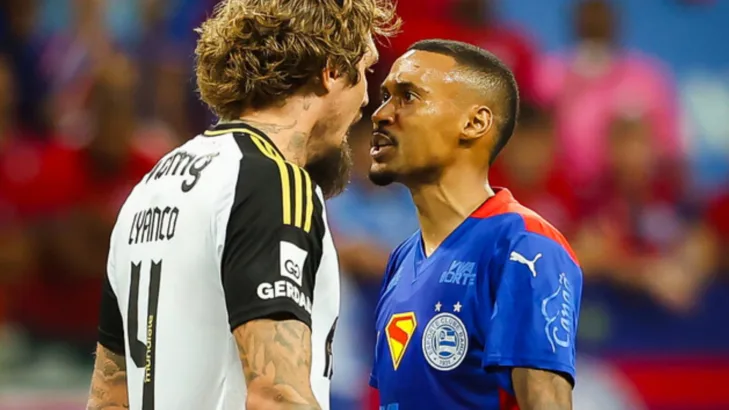Após discussão com Lyanco em Bahia x Atlético-MG, Ademir se pronuncia: “Nenhum momento usei doença para atingir ninguém” Após discussão com Lyanco em Bahia x Atlético-MG, Ademir se pronuncia: “Nenhum momento usei doença para atingir ninguém”