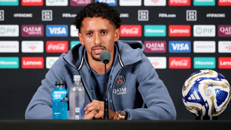 Marquinhos indica pressão do PSG sobre o Chelsea e mira título do Mundial: “Estamos cientes da importância”