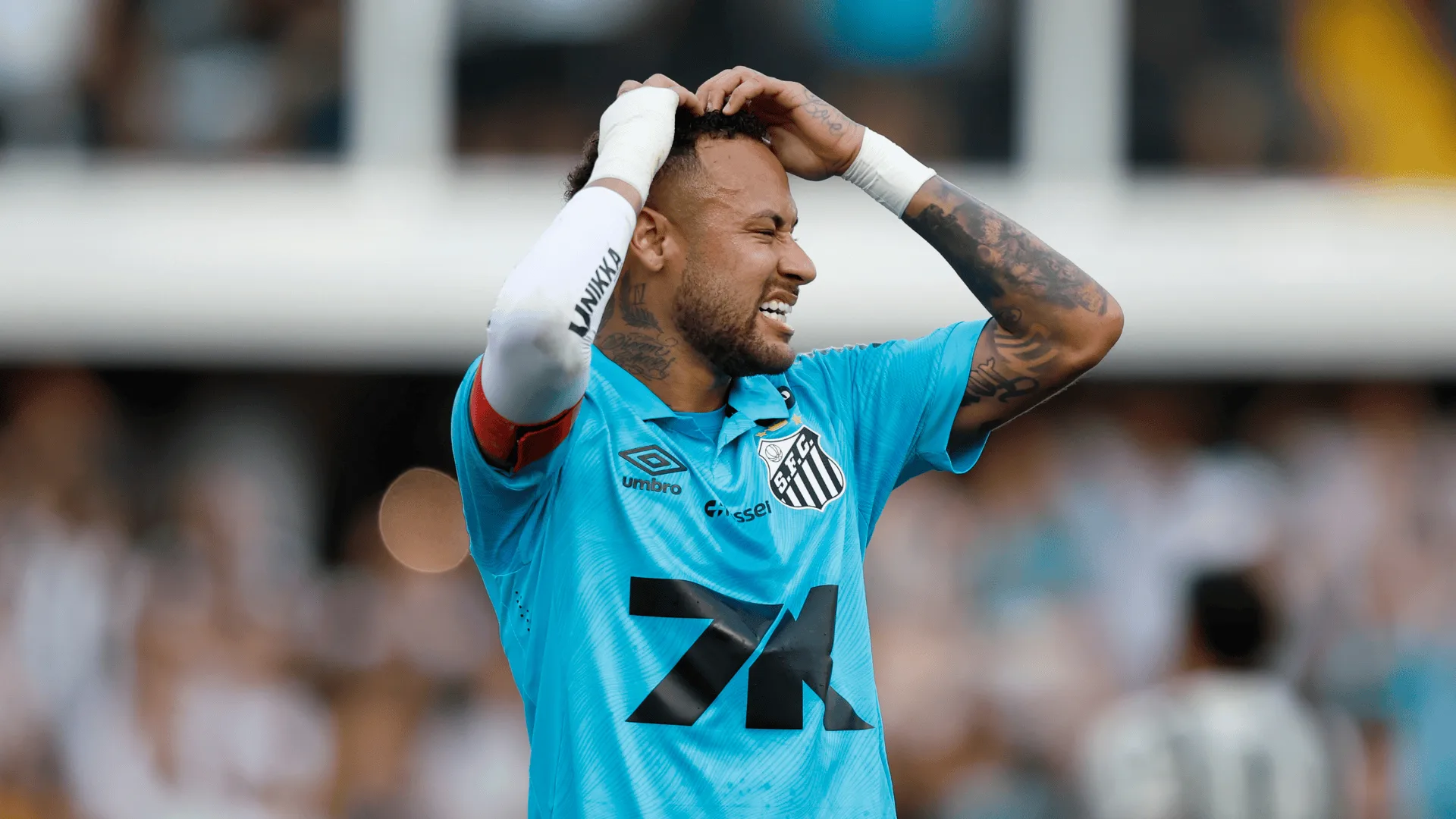 Milton Neves detona atitude de Neymar em gol anulado do Santos no Brasileirão: “Uma cena patética”