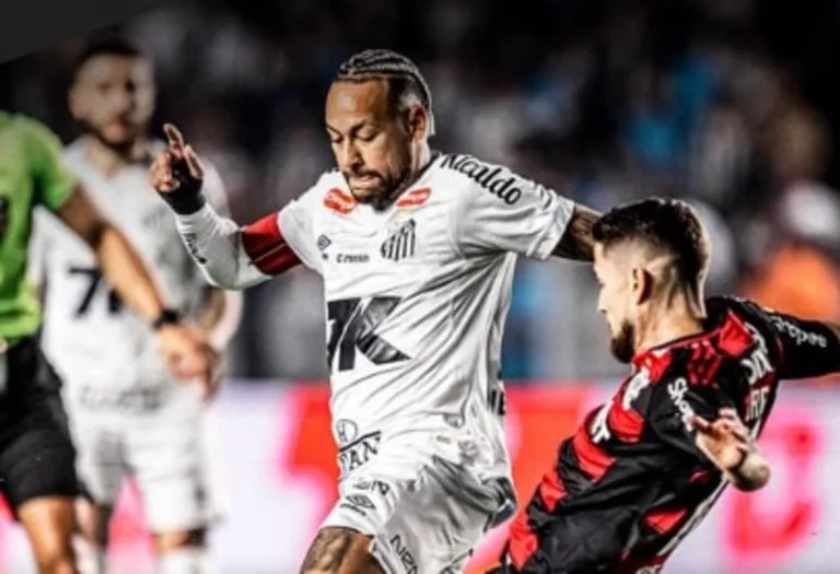 Neymar anota golaço em Santos x Flamengo, decide jogo e encanta torcedores: “É o nosso 10, precisamos dele”