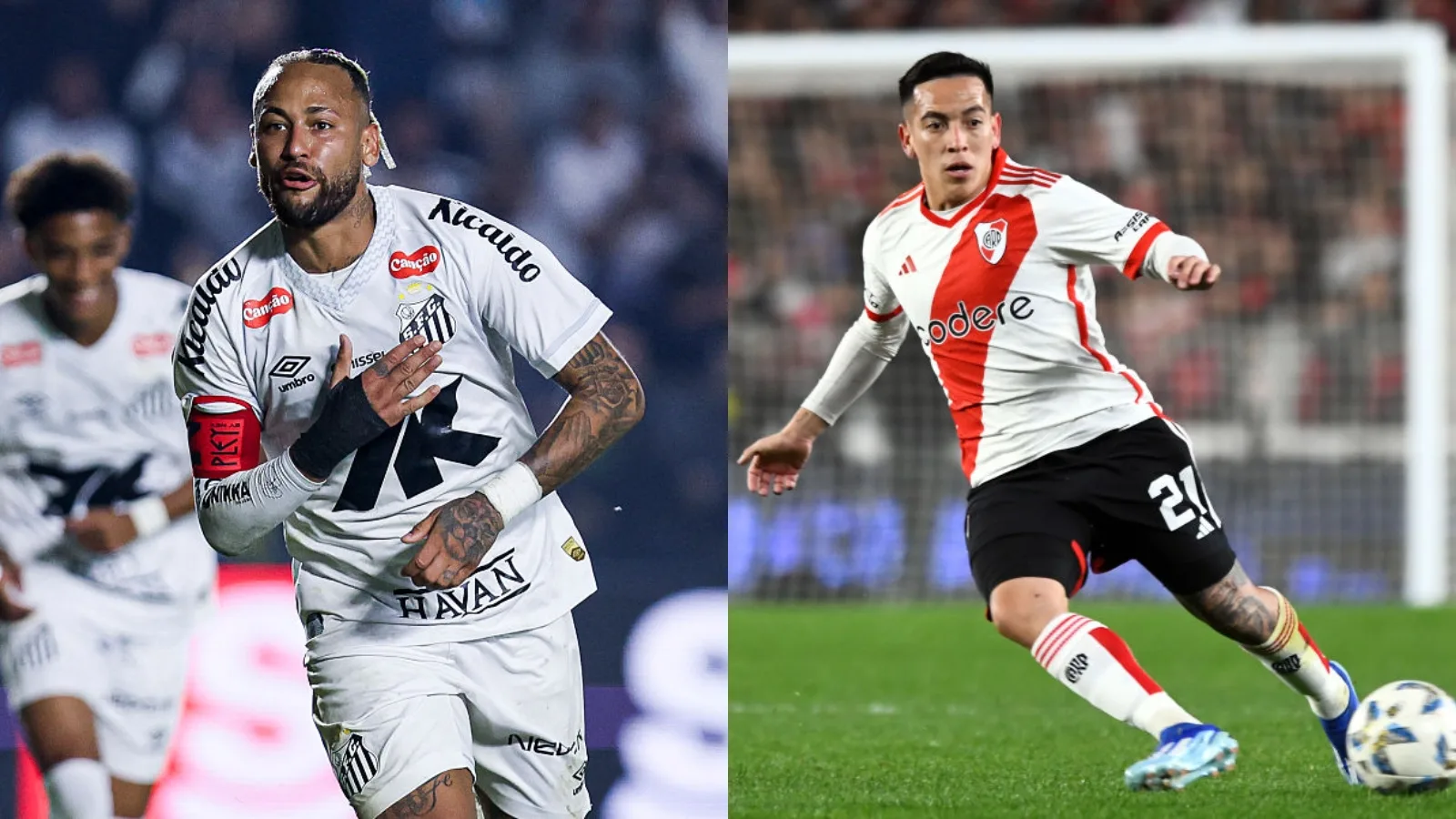 Enquanto Neymar ganha R$ 4,5 milhões no Santos, o salário de Esequiel Barcos no Flamengo será de R$ 1,2 milhão