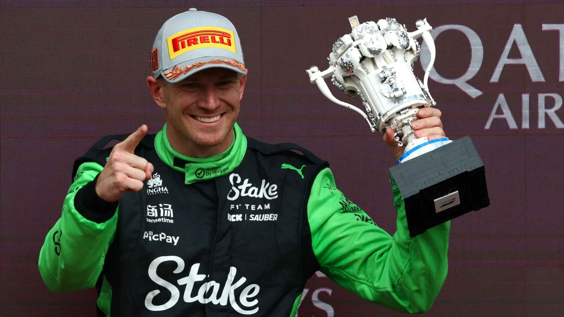 Nico Hulkenberg consegue primeiro pódio na Fórmula 1 após 239 corridas e se emociona: “Tudo parece surreal agora”