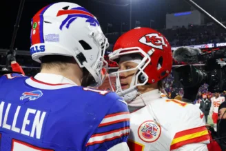 Patrick Mahomes e Josh Allen