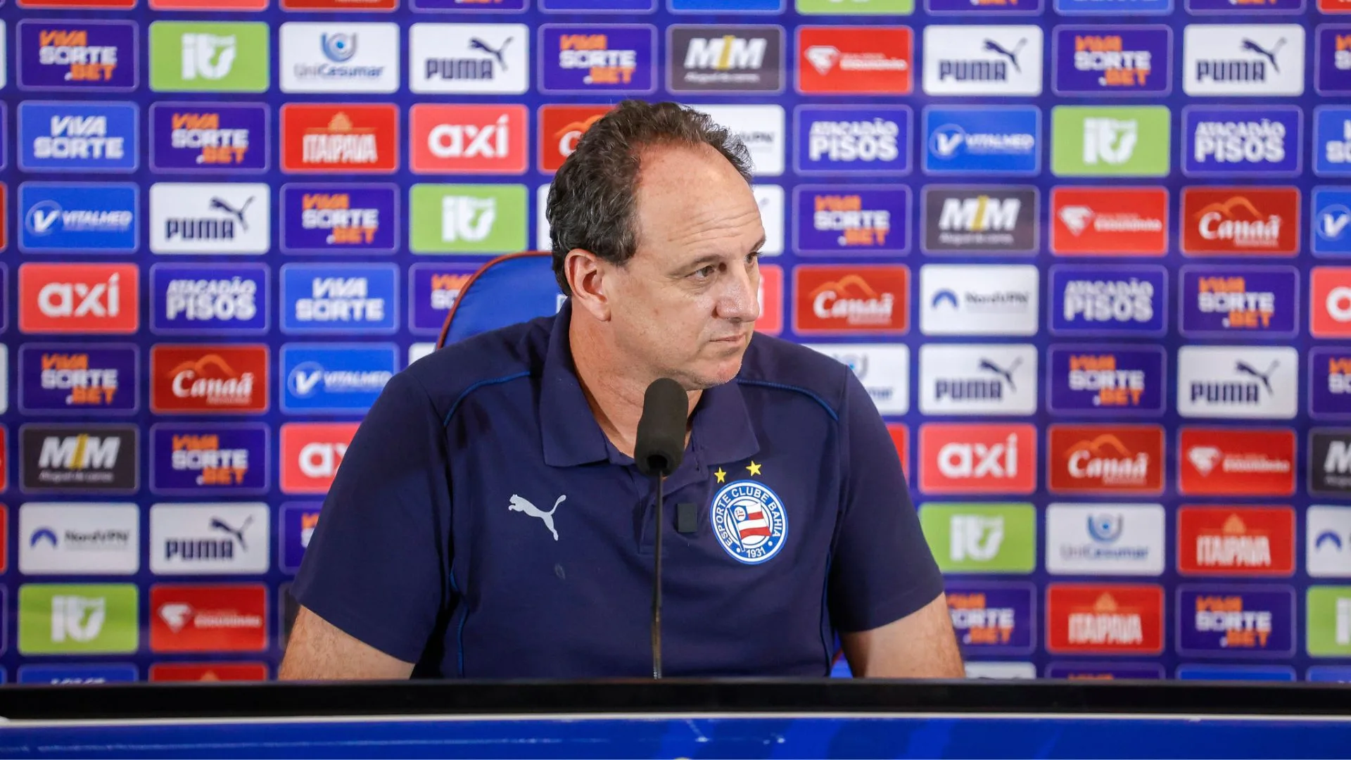 Rogério Ceni admite dificuldade do Bahia em fazer gols e comenta provocação de Erick Pulga: “Não compactuo”