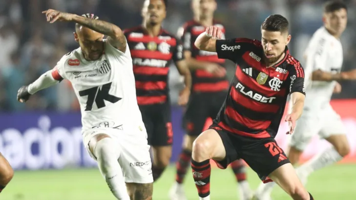 Santos vence Flamengo com Neymar sendo decisivo e sobe na tabela do Brasileirão Série A Santos vence Flamengo com Neymar sendo decisivo e sobe na tabela do Brasileirão Série A