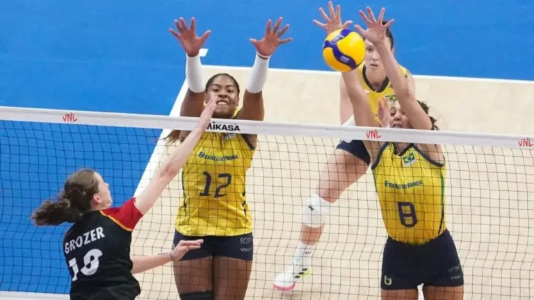 Brasil x França na Liga das Nações (VNL) 2025: horário e onde assistir o vôlei feminino