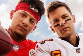 Tom Brady e Patrick Mahomes