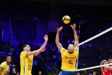Alemanha x Brasil na Liga das Nações (VNL): onde assistir, horário e informações do vôlei masculino