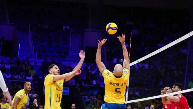 Alemanha x Brasil na Liga das Nações (VNL): onde assistir, horário e informações do vôlei masculino