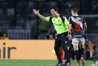 Diniz se diz frustrado pelo empate em Vasco x Grêmio: "Produzimos para vencer e golear"