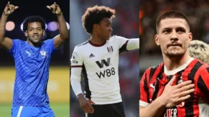 Willian, Romarinho, Jovic e mais: 20 jogadores que estão livres no mercado da bola