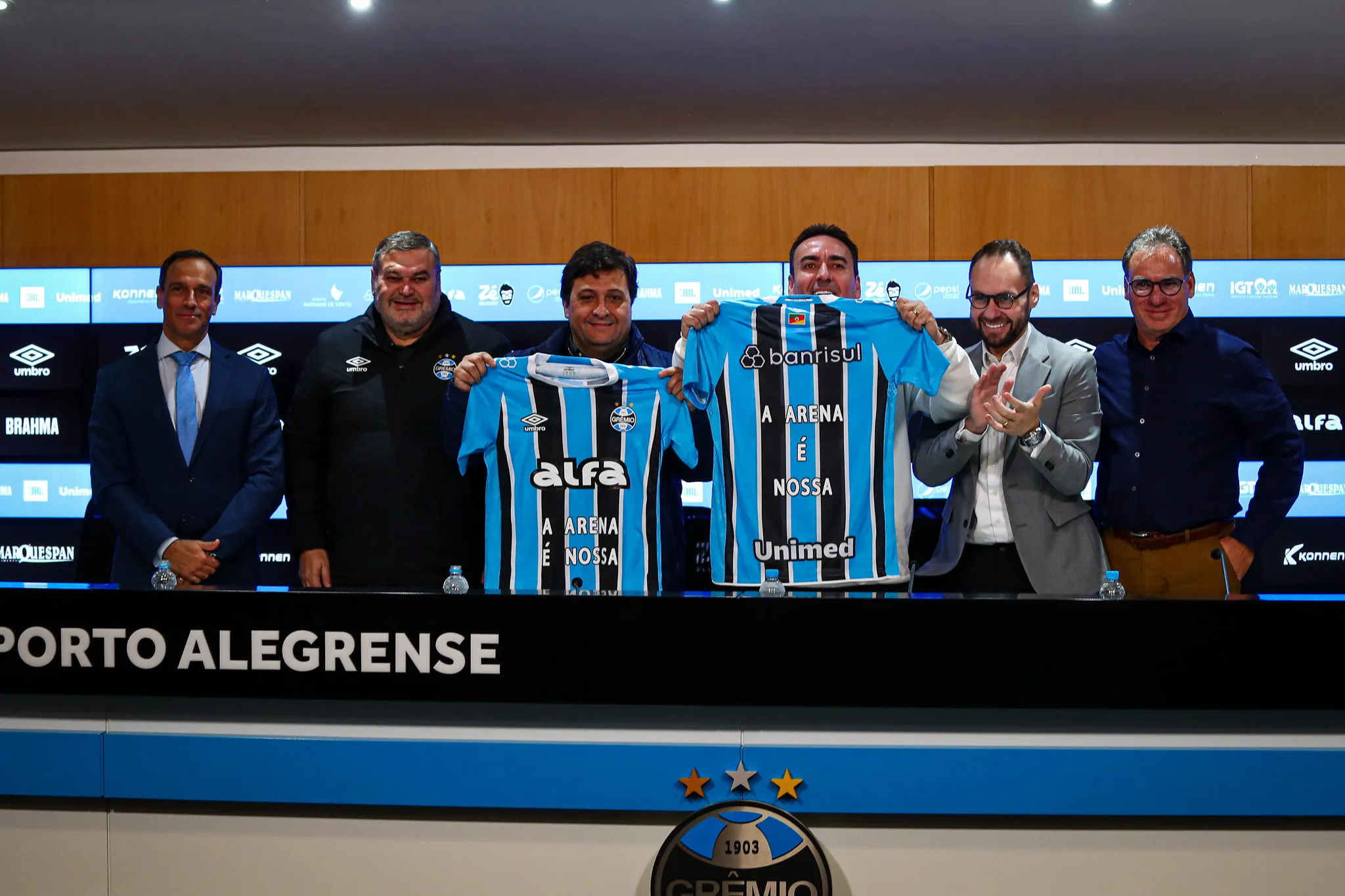 Celso Rigo confirma que estará com Marques no Grêmio e diz que Flamengo e Palmeiras são exemplos: “Temos essa consciência”