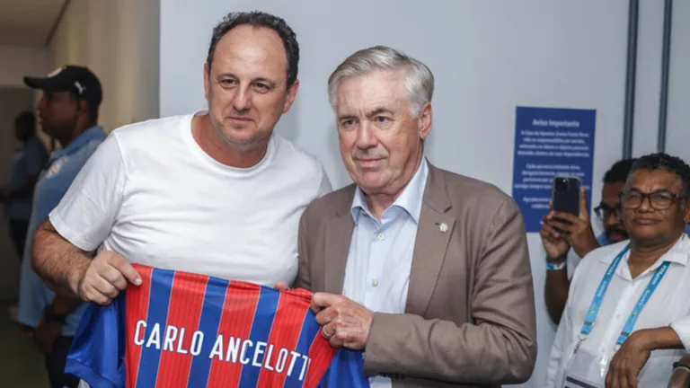 Torcedores sinalizam condição em que Ancelotti não cometeria injustiça com Luciano Juba, do Bahia: “Se jogasse no Flamengo”