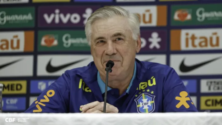 Ancelotti convoca hoje a seleção brasileira e torcedores criticam Neymar: “Não merece estar na Copa” Ancelotti convoca hoje a seleção brasileira e torcedores criticam Neymar: “Não merece estar na Copa”
