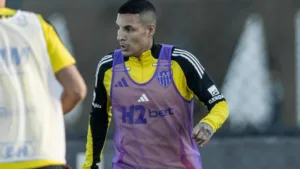 Arana é liberado e fica à disposição do Atlético-MG para a partida contra o Flamengo