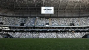 Atlético-MG completa hoje o jogo de número 50 na Arena MRV contra o Red Bull Bragantino