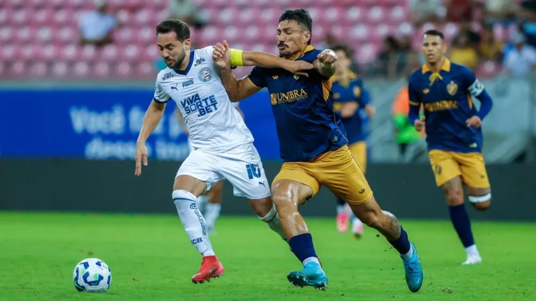 Bahia se classifica na Copa do Brasil após empate com Retrô, mas torcida critica atuação de Cauly