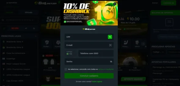 Como Se Cadastrar Na Br4Bet Br4Bet Cadastro