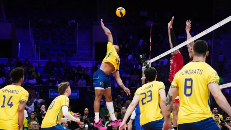 Seleção masculina de vôlei termina em terceiro na VNL, mas deixa pontos positivos para as próximas competições