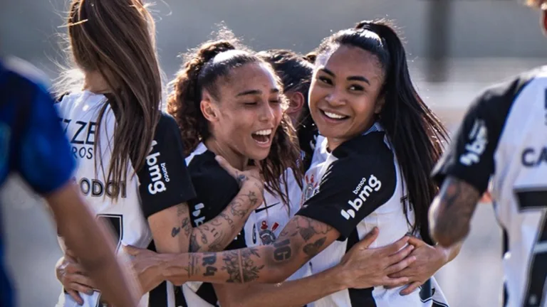 Corinthians vence o Realidade Jovem por 3 a 0 e segue na liderança do Paulistão Feminino