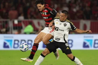 Cuello em duelo contra o Flamengo pela Copa do Brasil