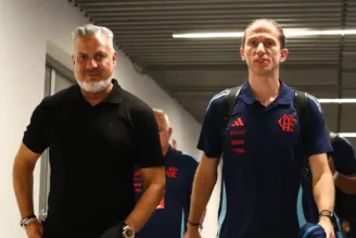 Filipe Luís e José Boto