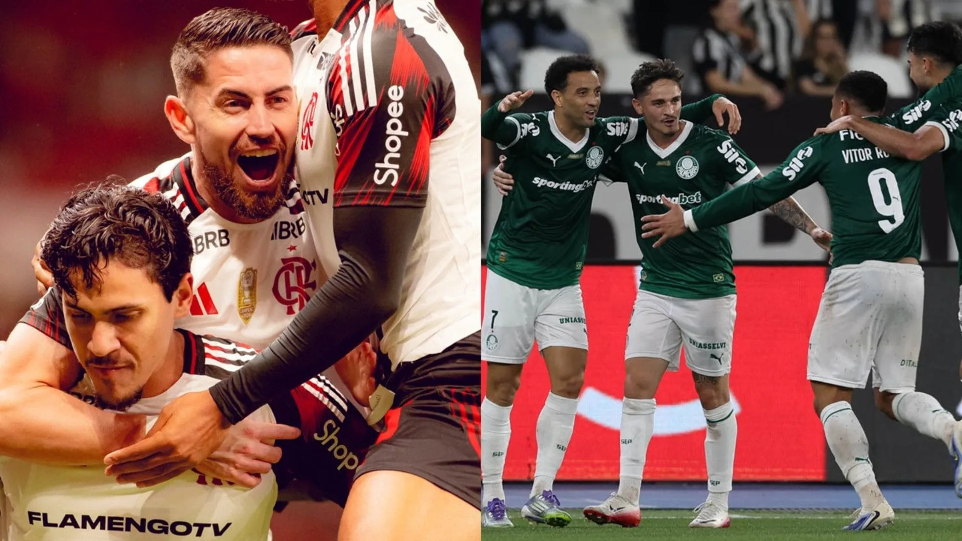 Flamengo e Palmeiras fecham rodada em vantagem na luta pelo título do Brasileirão e Cruzeiro liga alerta