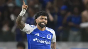 Gabigol posta mensagem para o Cruzeiro após acerto com o Santos para 2026
