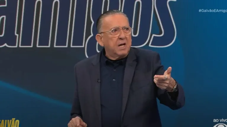 Galvão Bueno aposta em Neymar na seleção brasileira e vê chance de retorno: “Se continuar assim, o Ancelotti convoca”