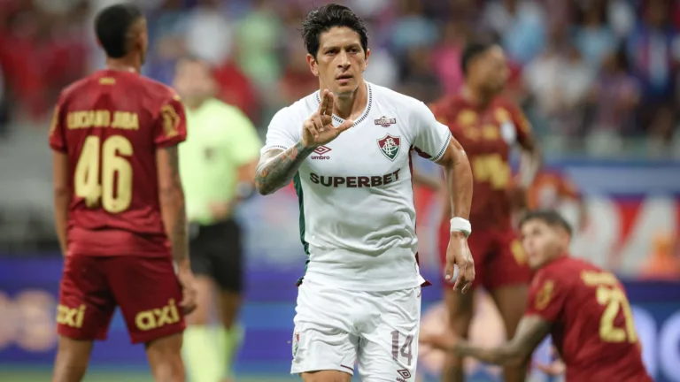 Germán Cano faz dois gols, mas Fluminense apenas empata com o Bahia no Brasileirão