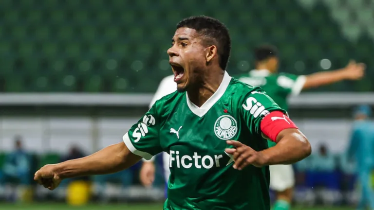 Palmeiras vai à final do Brasileirão Sub-20, e Felipe Melo elogia Gilberto Júnior: “Alô mundo, é craque”