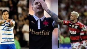 Kaio Jorge segue na artilharia do Brasileirão, com Vegetti ao lado de Arrascaeta na vice-liderança