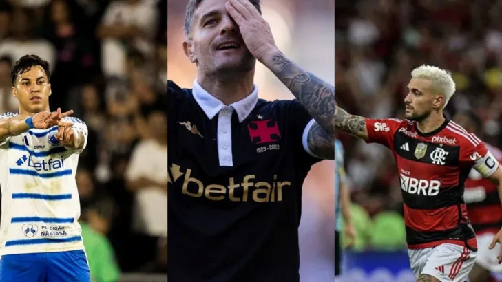 Kaio Jorge segue na artilharia do Brasileirão, com Vegetti ao lado de Arrascaeta na vice-liderança